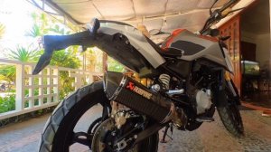 BMW G310 GS Akrapovic Full Exhaust System Installed | Power Bomb! ?