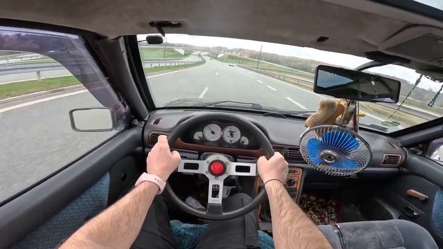 1997 FSO Polonez Atu   1 6 76HP   POV Test Drive