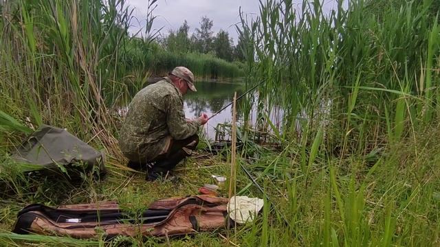 Рыбалка на деревенском пруду. Поставил  личные рекорды!!! рыбалка рыбалка2023 хобби