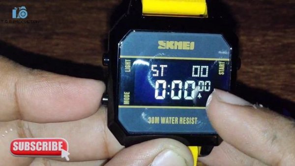 How to Set Time SKMEI 1848 Digital Watch 🔥 Full Tutorial #skmei #skmeiwatch