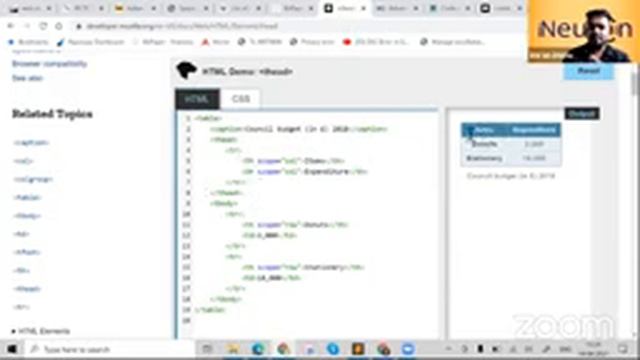 HTML Tables and Forms | Web Development Live Session by Imran смотреть онлайн