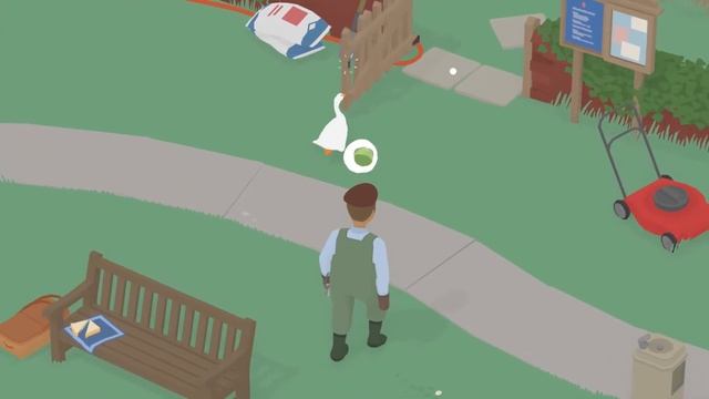 Как сделать свой пикник|| Untitled Goose Game смотреть онлайн