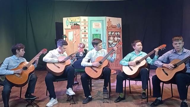 Олег Киселёв "Ковбой и девушка"(аранжировка П.Румянцева) исполняет ансамбль "Струнная радуга" смотреть онлайн