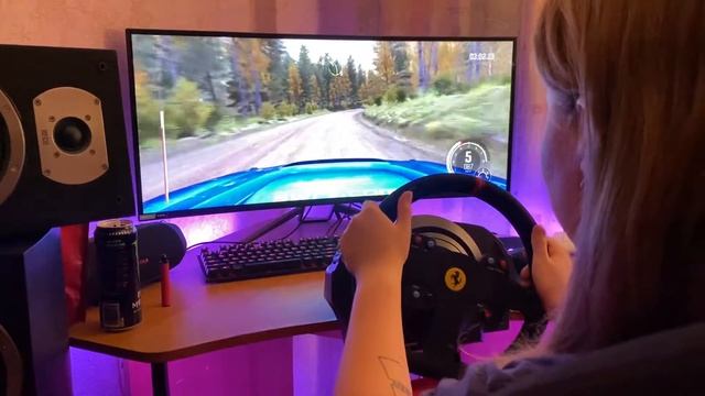 DiRT Rally. Наташа едет первый раз. смотреть онлайн