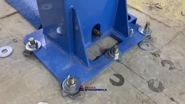 Установках подъёмника Темп TS4M от Азбука Автосервиса смотреть онлайн