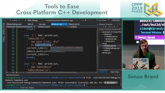 CPPP 2019 - Tools to Ease Cross-Platform C++ Development - Simon Brand смотреть онлайн