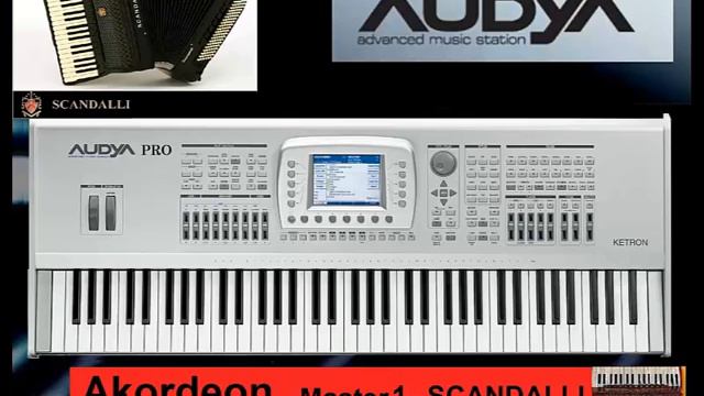 Ketron Audya - Akordeon SCANDALLI - Master 1 Accordion смотреть онлайн