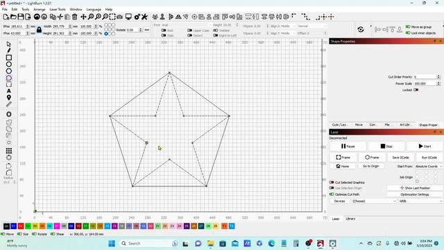 Node Editing a Vector File(DXF or SVG) смотреть онлайн