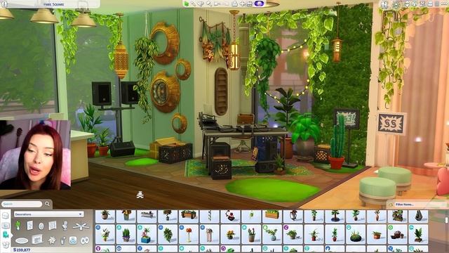 A Thrift Store But Each Room Is A Different Aesthetic In The Sims 4