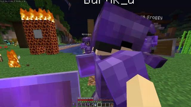 НАШ ПЕРВЫЙ ПОХОД НА ЭНДЕР-ДРАКОНА — Minecraft Ender-Dragon смотреть онлайн