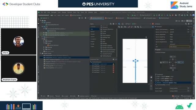 Android Study Jams | Session 2 - PES University смотреть онлайн