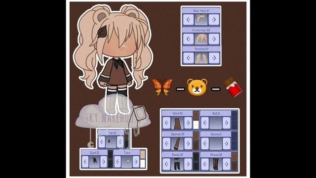 Гача лайф идеи для одежды из Pinterest. смотреть онлайн