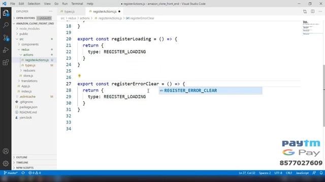 #19 Register User Redux Setup - Front End - Amazon Clone MERN Stack - Hindi смотреть онлайн