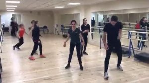 Танцы в группе Этери Тутберидзе