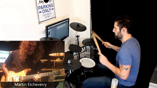 Hernán Rios - "Aces High" (Drum Playthrough) Feat. Martín Etcheverry смотреть онлайн