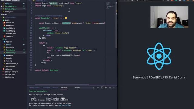 React Function Component - Aula Completa com useState e useEffect смотреть онлайн