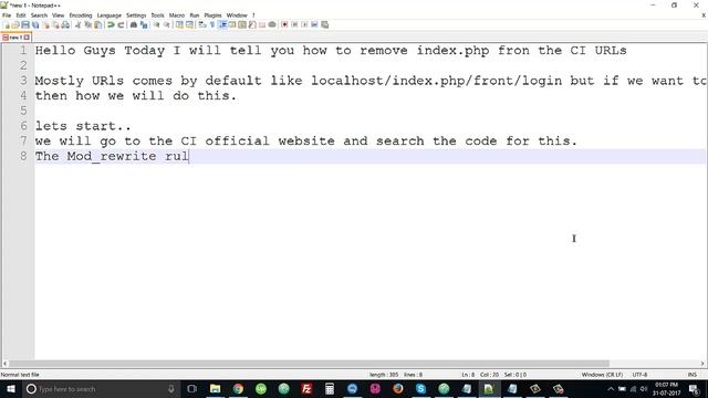 How to remove index.php from url in codeIgniter 3 | remove index.php codeigniter смотреть онлайн