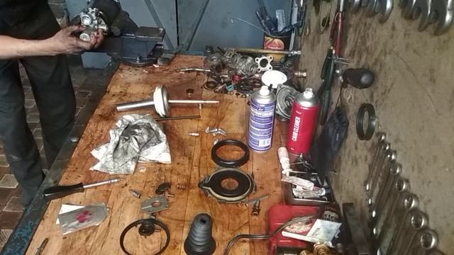 Сборка ПГУ MAN. замена клапана смотреть онлайн