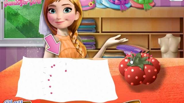 Anna Tailor Холодное сердце: Анна портниха - прохождение игры