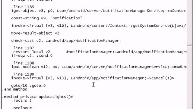 Editing the Service.jar file to turn of debug notification смотреть онлайн