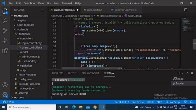 Mini-Project In Mean Stack (Nodejs + Angular + Express + MongoDB + CSS + HTML) Tutorial Hindi Part- смотреть онлайн