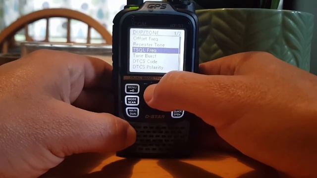 ICOM ID51 PLUS Change - Tone -Duplex- Tone freq - Tone shift offset смотреть онлайн