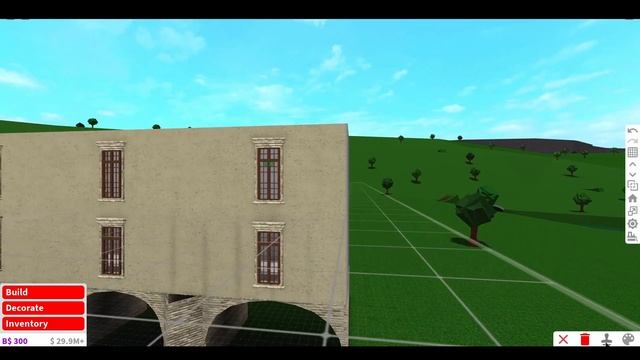 BLOXBURG Chateau De Chenonceau | Tour And Speedbuild Part 1