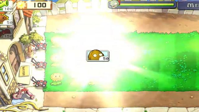 играю в "Plants vs zombies" смотреть онлайн
