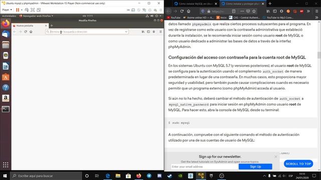 Instalar y configurar MySQL + PHPMyAdmin en ubuntu смотреть онлайн