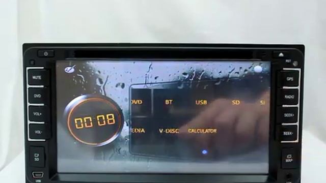 7" TOYOTA CAR GPS DVD Player DVB-T HILUX Landcruiser PRADO Elinz Electronics смотреть онлайн