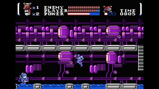 Dendy (Famicom,Nintendo,Nes) 8-bit Power Blade 1часть Sector 2.avi
