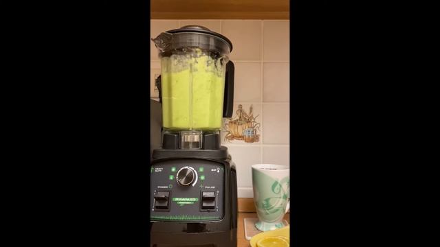 Профессиональный блендер RawMID Dream Greenery 2 BDG 03 в работе смотреть онлайн