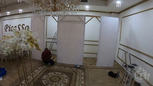 Оформление торжества. Фотозона. смотреть онлайн