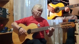 Русская семиструнная гитара - муз.Al Marconi.Two Hearts(Cover)