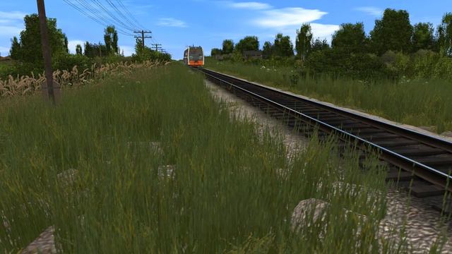 Trainz 12 Рельсовый автобус РА1 - 0033 смотреть онлайн
