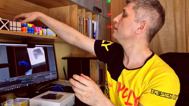 Распаковка GAN Кубик Рубика и GAN Robot.