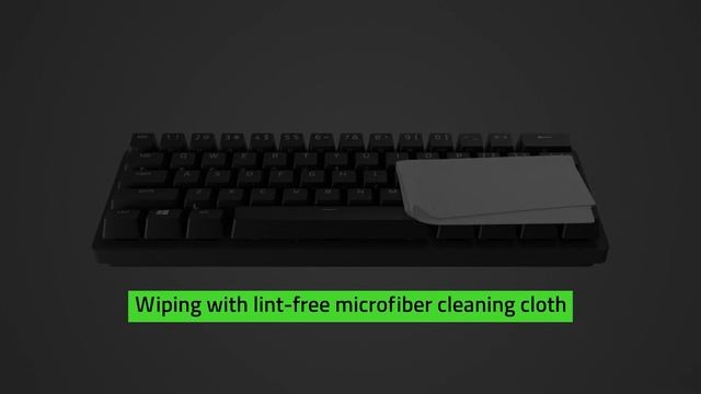 How to clean a Razer mechanical or optical keyboard смотреть онлайн