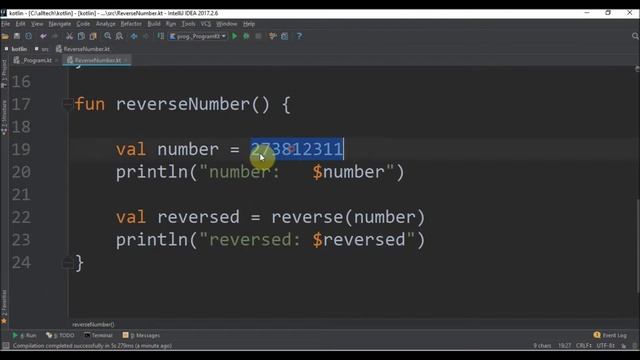 reverse number in kotlin смотреть онлайн