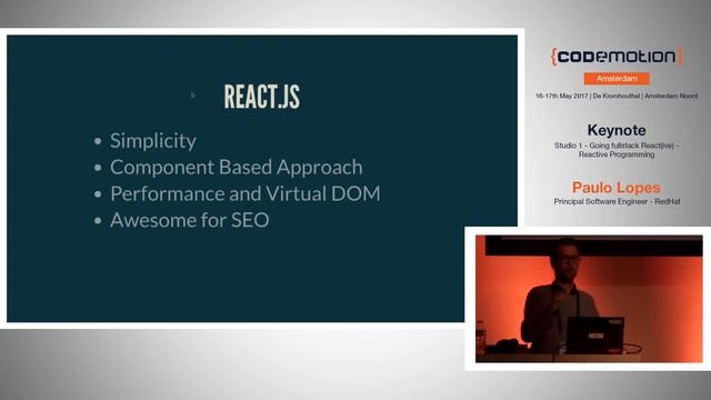 Going fullstack React(ive) - Paulo Lopes - Codemotion Amsterdam 2017 смотреть онлайн