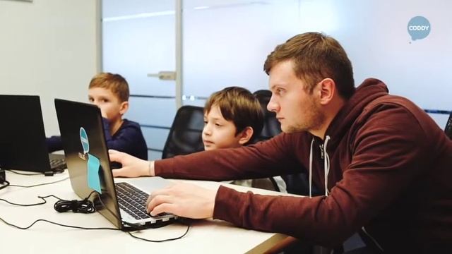 Creating games in Roblox Studio at programming school for kids CODDY смотреть онлайн