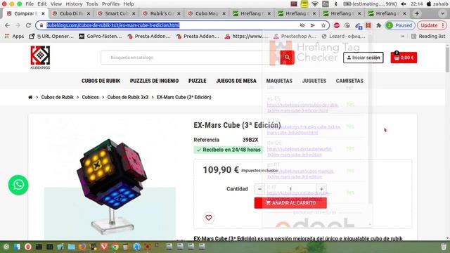 PrestaShop hreflang canonical blogs pages testing kubekings смотреть онлайн