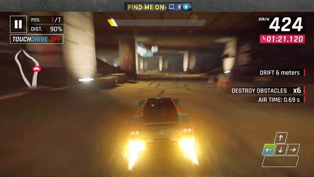 Asphalt 9 | Volkswagen W12 SE Top 1 run + GOLDEN W12 | RTG #361 смотреть онлайн