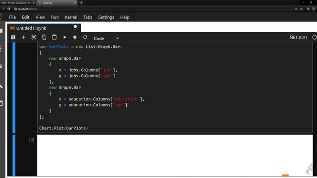 Plotting Graphs in C# with XPlot and Jupyter смотреть онлайн