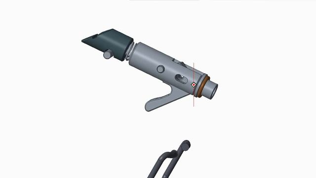 Сборная модель винтовки FAMAS F1. Triotec. 3D model смотреть онлайн