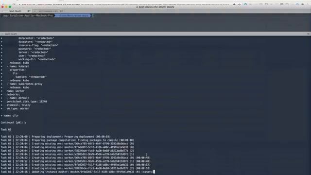 Deploying Kubernetes on vSphere with Bosh смотреть онлайн