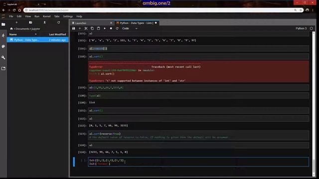 #Python - Data Types - Lists [3.7] смотреть онлайн
