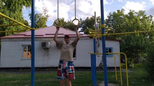 18 ЧИСТЫХ ПОДТЯГИВАНИЙ НА КОЛЬЦАХ ЗА ОДИН ПОДХОД!! смотреть онлайн