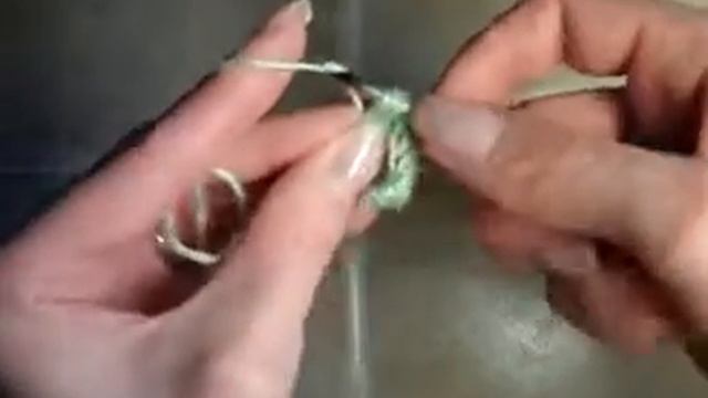 9. Вязание крючком для начинающих. Пышный столбик(буф) смотреть онлайн