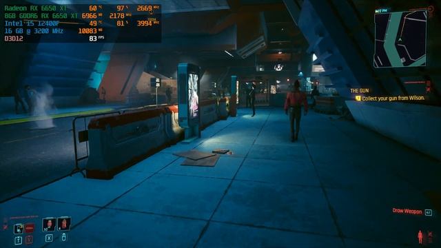 Cyberpunk 2077 - RX 6650 XT + i5 12400F смотреть онлайн