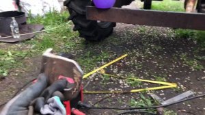 Навеска на трактор Т-16 . Часть 2